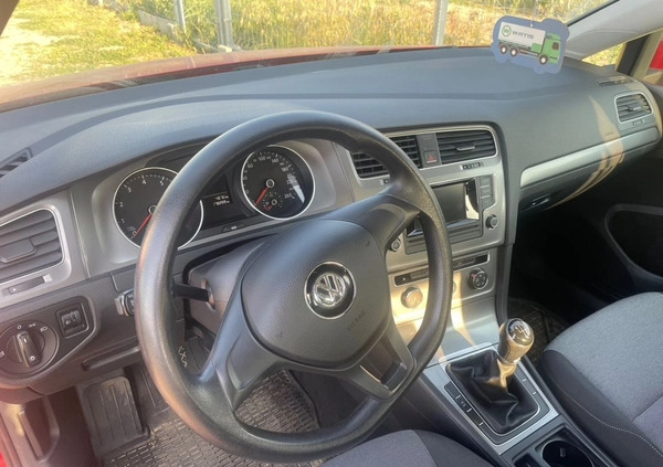 Volkswagen Golf cena 31000 przebieg: 175000, rok produkcji 2013 z Barczewo małe 211